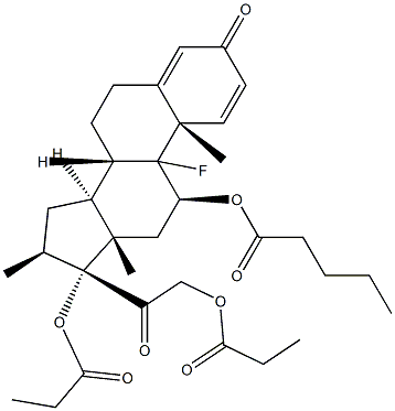 Betamethasone Valerate EP Impurity F Struktur