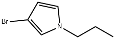 3-Bromo-1-(n-propyl)-1H-pyrrole Struktur