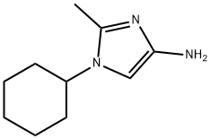 1-Cyclohexyl-2-methylimidazol-4-amine Struktur