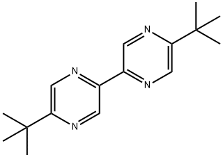 5,5'-Di(tert-butyl)2,2'-bipyrazine Struktur