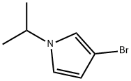 3-Bromo-1-(iso-propyl)-1H-pyrrole Struktur