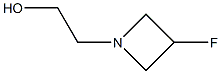 2-(3-fluoroazetidin-1-yl)ethan-1-ol Struktur