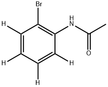 N-(2-bromophenyl-3,4,5,6-d4)acetamide Structure