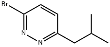 3-Bromo-6-(iso-butyl)pyridazine Struktur