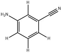 3-Cyanoaminobenzene-2,4,5,6-d4 Struktur