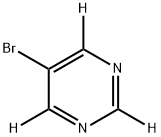 5-Bromopyrimidine-d3 Struktur