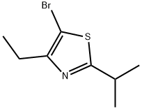 5-Bromo-4-ethyl-2-(iso-propyl)thiazole Structure