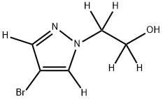 4-Bromo-1-(ethyl)pyrazol-d6 Struktur