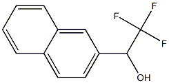 2,2,2-trifluoro-1-(naphthalen-2-yl)ethan-1-ol Struktur