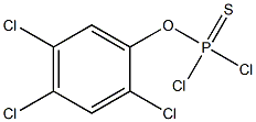 o-(2,4,5-trichlorophenyl) phosphorodichloridothioate