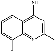 8-chloro-2-methylquinazolin-4-amine Struktur