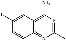 6-fluoro-2-methylquinazolin-4-amine Struktur