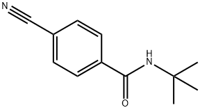 N-(tert-butyl)-4-cyanobenzamide Struktur