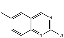 2-chloro-4,6-dimethylquinazoline Struktur