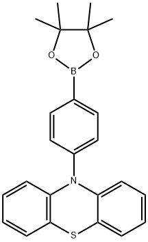 4-(4-Methylthiophenyl)phenylboronic acid Struktur