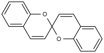 Spiro[2H-1-benzopyran-2,2'-[2H][1]benzopyran] Struktur