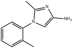 2-methyl-1-(o-tolyl)-1H-imidazol-4-amine Struktur