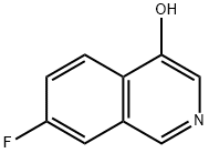 7-fluoroisoquinolin-4-ol Struktur