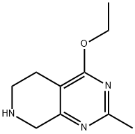 4-ethoxy-2-methyl-5H,6H,7H,8H-pyrido[3,4-d]pyrimidine Struktur