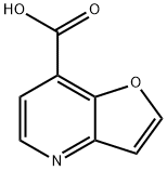 furo[3,2-b]pyridine-7-carboxylic acid Struktur