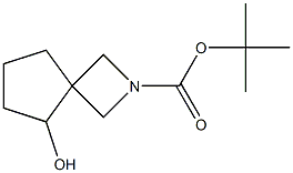 tert-butyl 5-hydroxy-2-azaspiro[3.4]octane-2-carboxylate Struktur