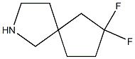 7,7-difluoro-2-azaspiro[4.4]nonane Struktur