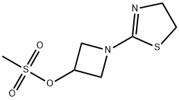 3-Azetidinol, 1-(4,5-dihydro-2-thiazolyl)-, methanesulfonate (ester)