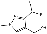 (3-Difluoromethyl-1-methyl-1H-pyrazol-4-yl)-methanol Struktur