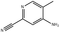 4-Amino-5-methylpicolinonitrile Struktur