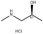 (2S)-1-(methylamino)propan-2-ol hydrochloride Struktur