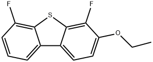 3-ethoxy-4,6-difluoro-dibenzothiophene Struktur