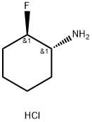 (1R,2R)-2-fluorocyclohexan-1-amine hydrochloride Struktur