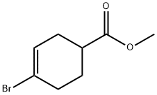 methyl 4-bromocyclohex-3-enecarboxylate Structure