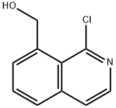 (1-chloroisoquinolin-8-yl)methanol Struktur