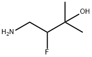 4-Amino-3-fluoro-2-methyl-2-butanol Struktur