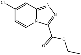 ethyl 7-chloro-[1,2,4]triazolo[4,3-a]pyridine-3-carboxylate Struktur