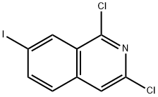 Isoquinoline, 1,3-dichloro-7-iodo- Struktur