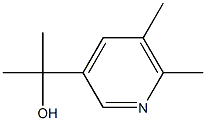 2-(5,6-Dimethyl-3-pyridyl)propan-2-ol Struktur