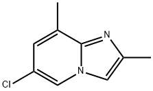 6-chloro-2,8-dimethylimidazo[1,2-a]pyridine Struktur