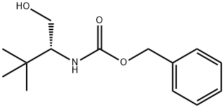 N-Carbobenzoxy-D-Tert-Leucinol Struktur