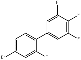 4-Bromo-2,3',4',5'-tetrafluorobiphenyl Struktur