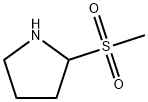 2-methanesulfonylpyrrolidine Struktur