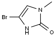 4-bromo-1-methyl-1,3-dihydro-2H-imidazol-2-one Struktur