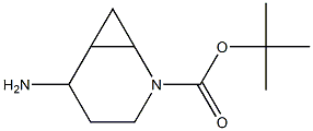 tert-butyl 5-amino-2-azabicyclo[4.1.0]heptane-2-carboxylate Struktur