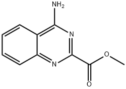 methyl 4-aminoquinazoline-2-carboxylate Struktur