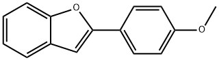 4-(Benzofuran-2-yl)anisole Struktur