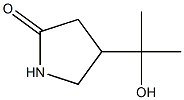 4-(2-hydroxypropan-2-yl)pyrrolidin-2-one Struktur