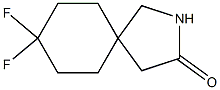 8,8-difluoro-2-azaspiro[4.5]decan-3-one Struktur