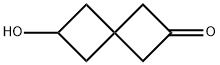 6-hydroxyspiro[3.3]heptan-2-one Struktur