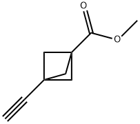 methyl 3-ethynylbicyclo[1.1.1]pentane-1-carboxylate Struktur